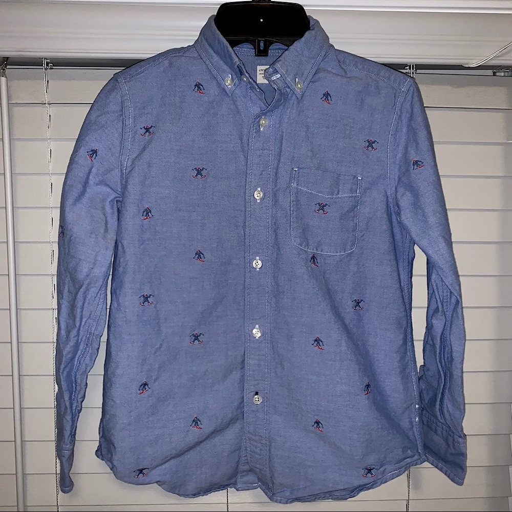 Crewcuts boys skier button up